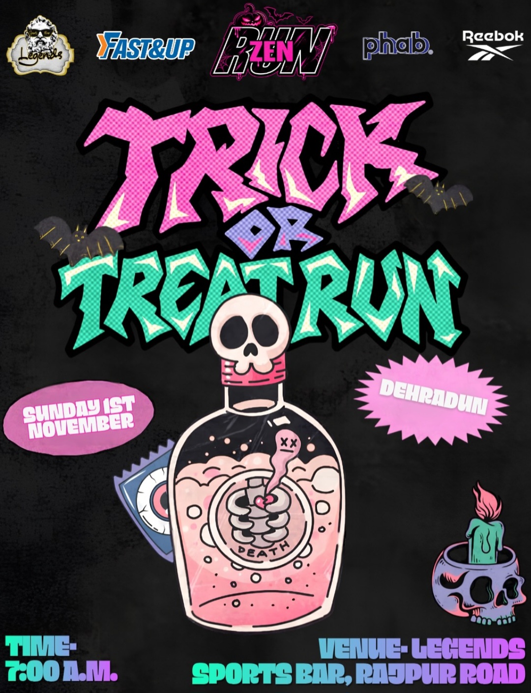 Trick or Treat Run – Dehradun 🎃🏃‍♂️